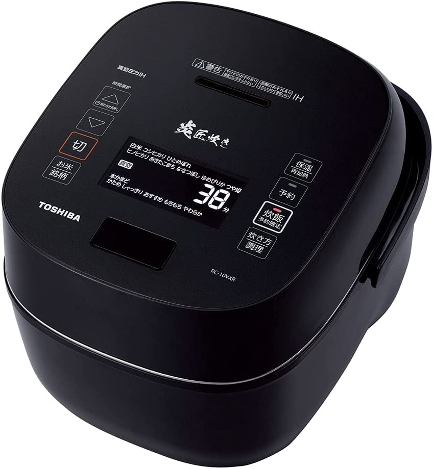楽天市場】東芝 東芝 真空圧力IH炊飯器 ディープレッド RC-10VXM(1台