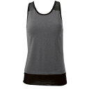 BAJ レディース G-FIT ジーフィット エアストレッチ タンクトップ ヘザーダークグレー GF-L980T /Sサイズ