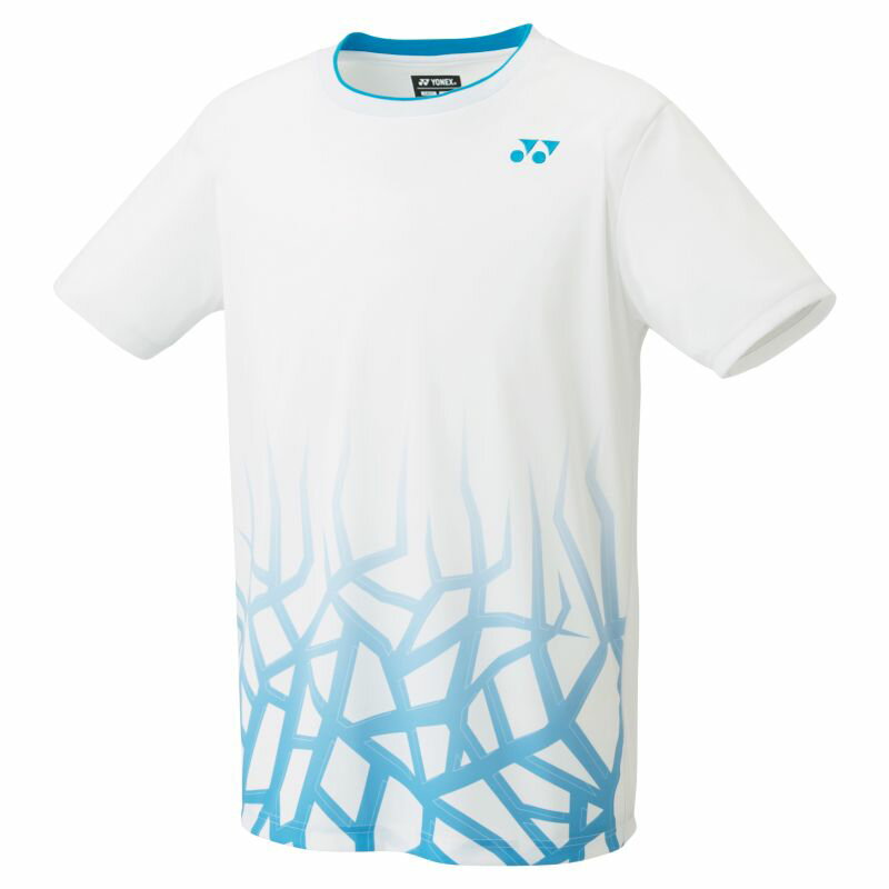 YONEXヨネックス ブルー系ゲームウェアL dショッピング |ヨネックス ゲームシャツ(フィットスタイル