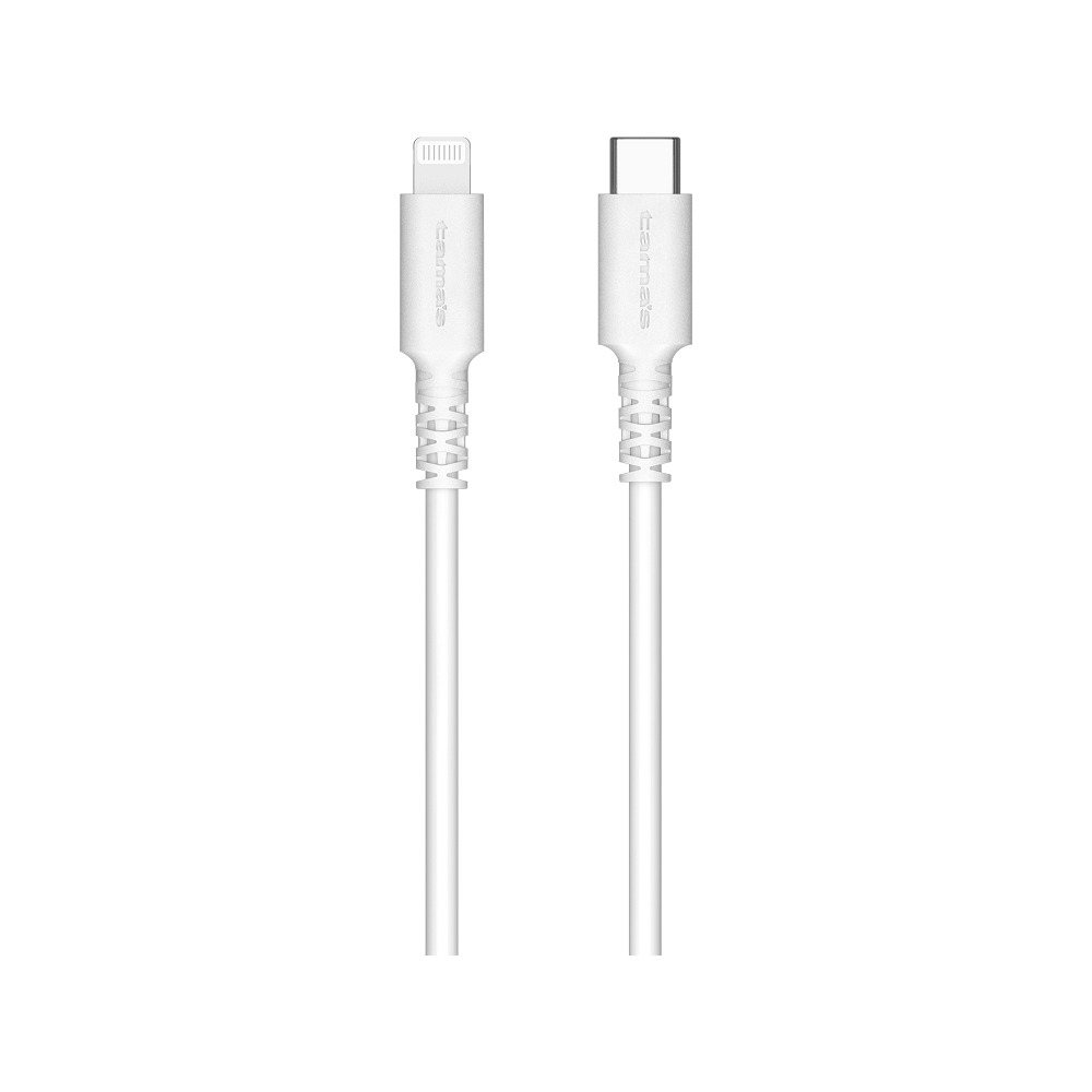 tama's USB-C to Lightningロングブッシュケーブル 1.5m ホワイト TSC212LC15W