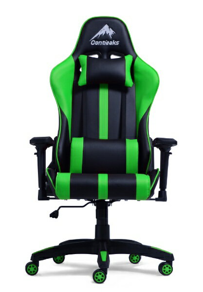 ゲーミングチェア ルセル グリーン 組立品 ds-2411674