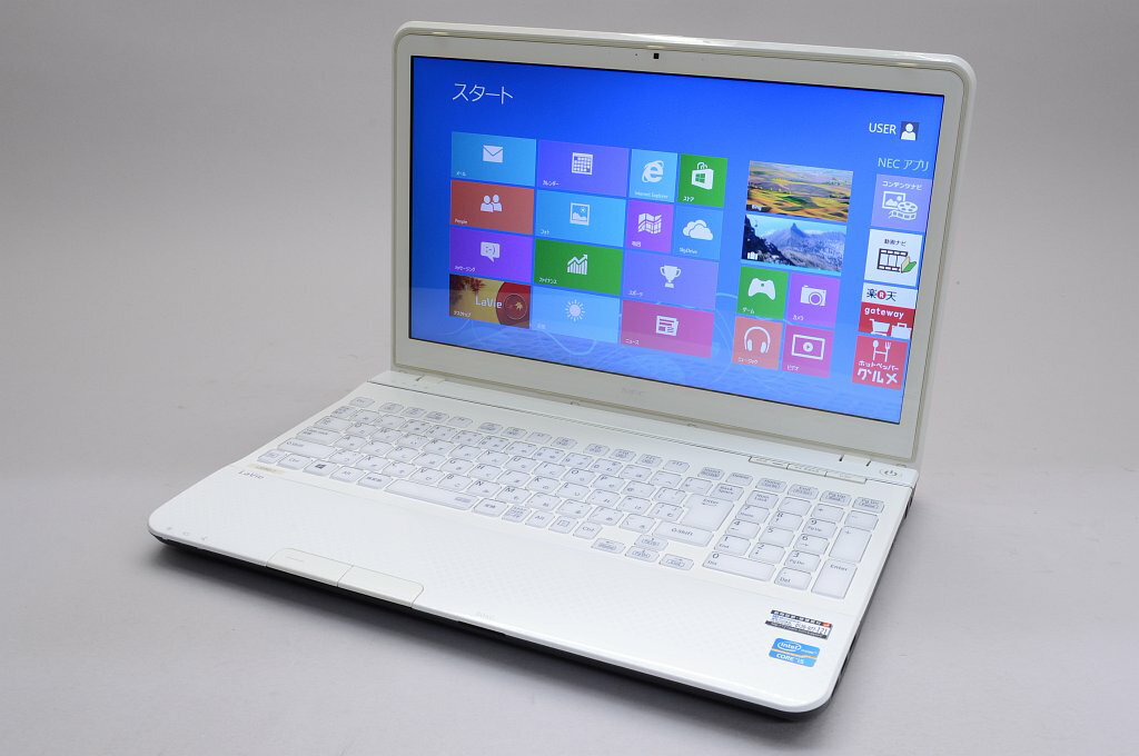 楽天市場】日本電気 PC-LS550JS2JW NEC ノートパソコン LaVie S LS550