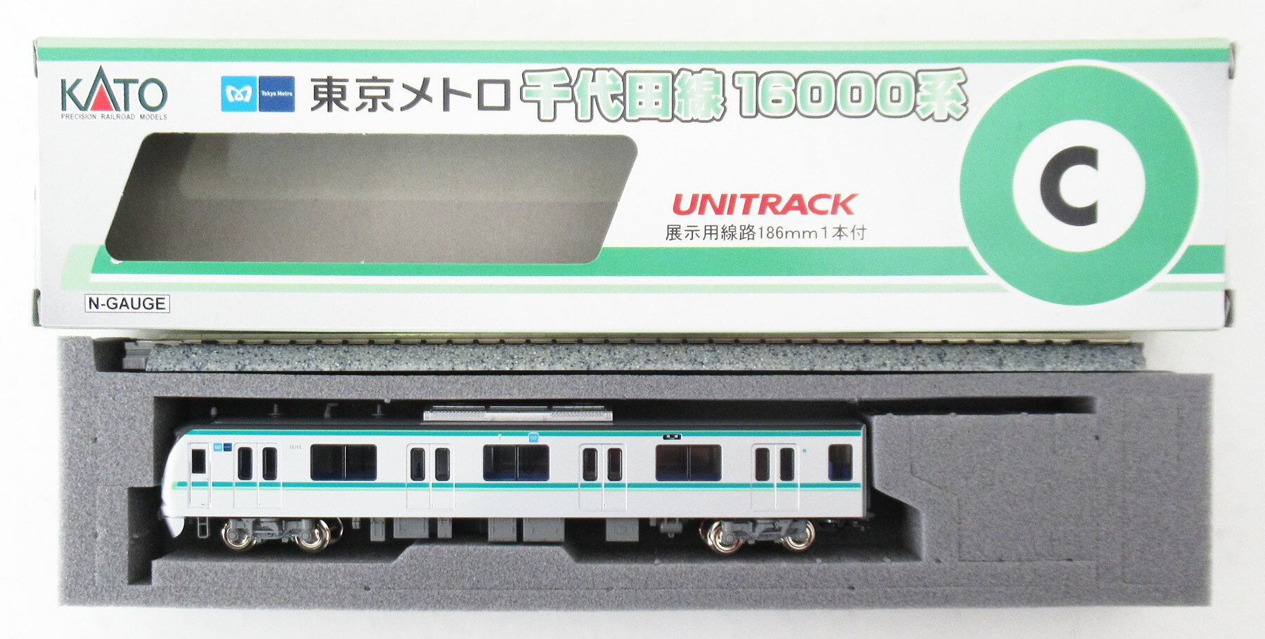 楽天市場】カトー (カトー)東京メトロ千代田線 16000形動力なし鉄道