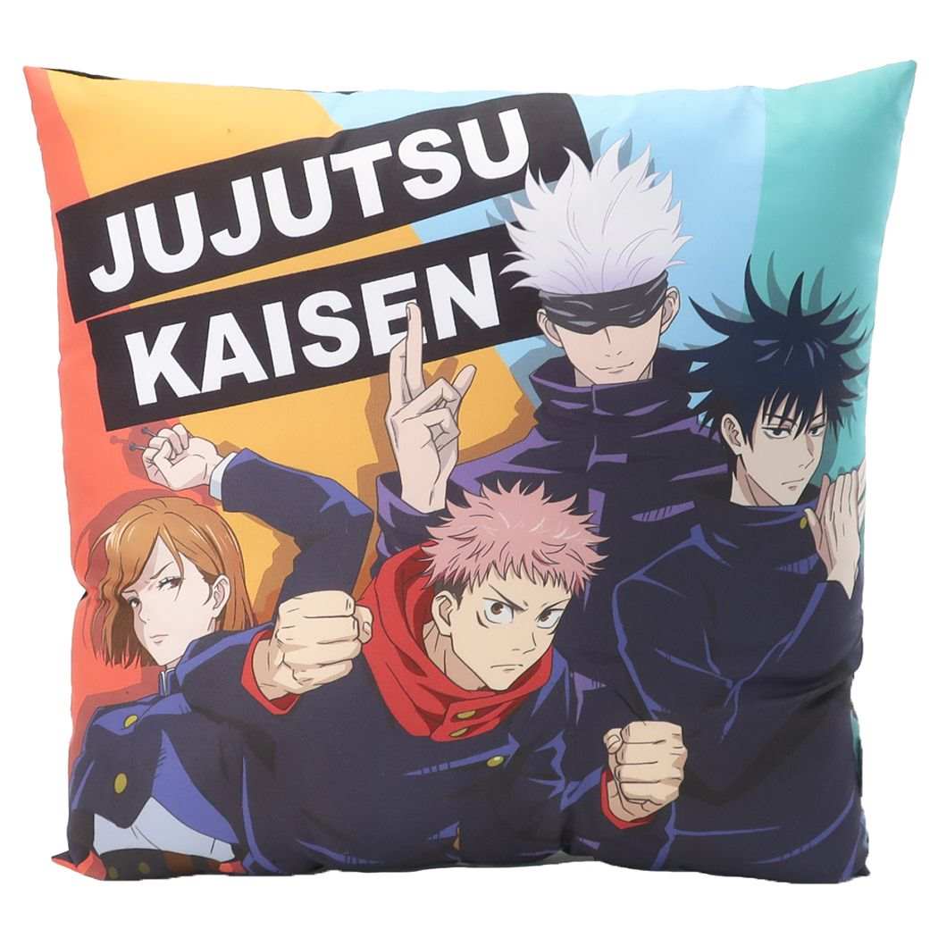 楽天市場】興和 呪術廻戦 グッズ 45cm クッション スクエア 集合 少年
