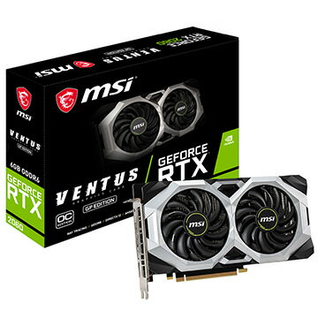 MSI グラフィックボード GEFORCE RTX 2060 VENTUS GP OC