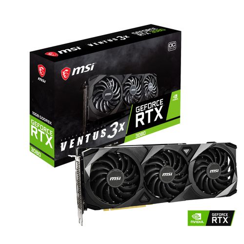 MSI エムエスアイ GeForce RTX 3080 VENTUS3X 10G OC