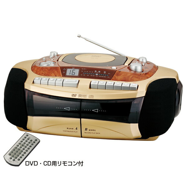楽天市場】創和 SOWA WD-100 DVDダブルカセット カラオケができるDVD付