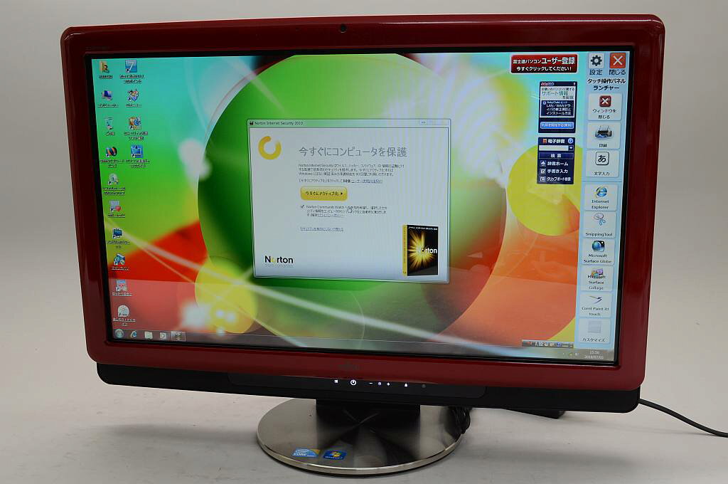 一体型デスクトップPC FH700/5AT ルビーレッド ヨドバシ.com - ESPRIMO 