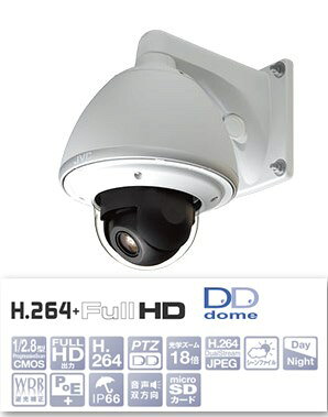 楽天市場】JVCケンウッド JVC ドーム型HDネットワークカメラ VN-H268R