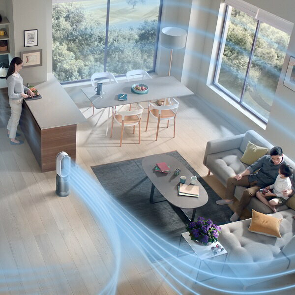 dyson Purifier Hot + Cool 空気清浄ファンヒーター HP07 WS