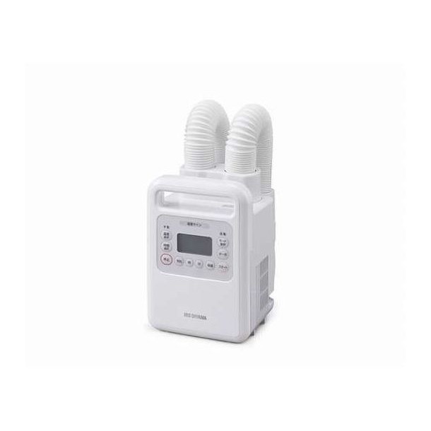 IRIS ふとん乾燥機カラリエ ツインノズル ハイパワー ホワイト FK-WH1-CDBM