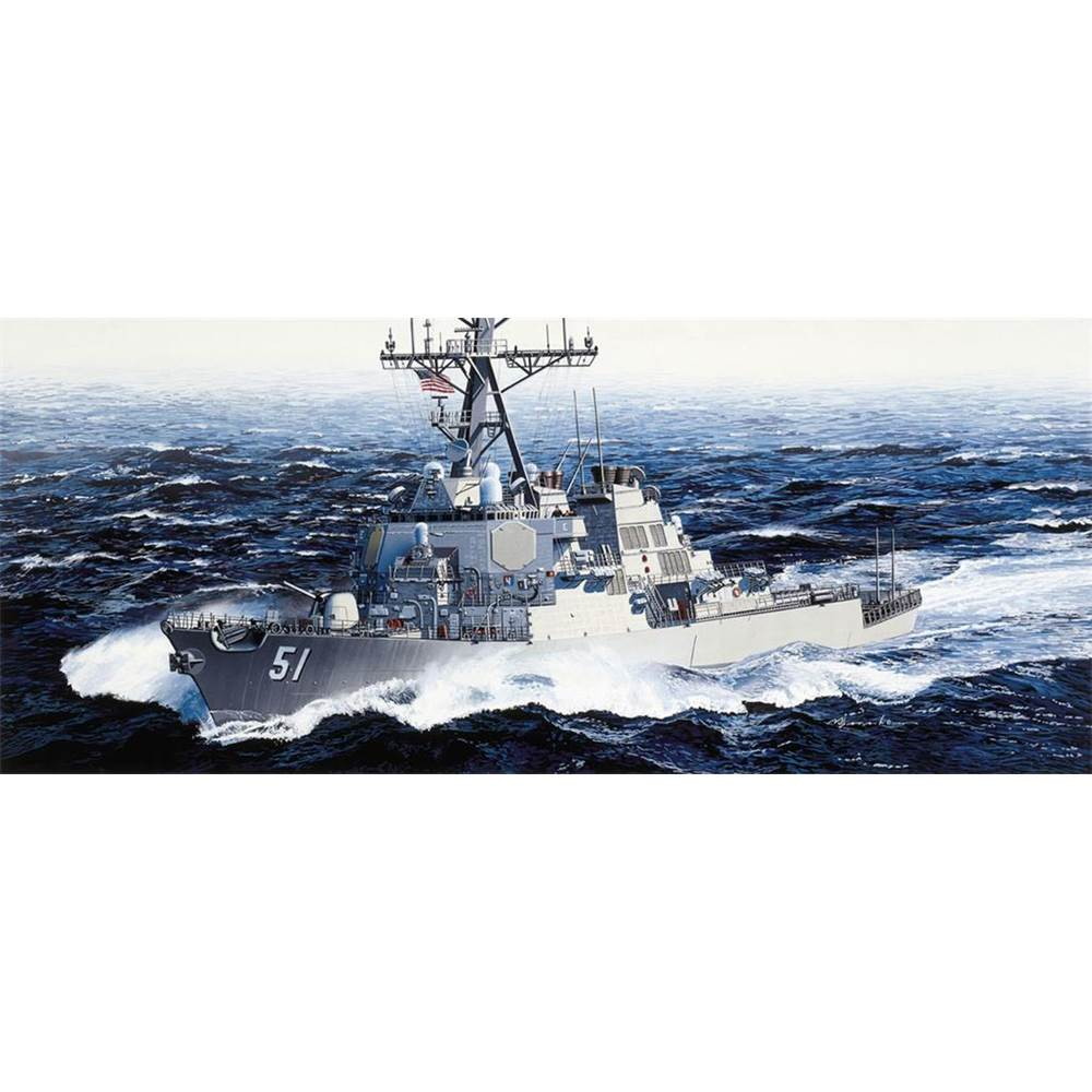 楽天市場】プラモデル 1/350 U.S.S プレブル(DDG-88)アーレイバーク級