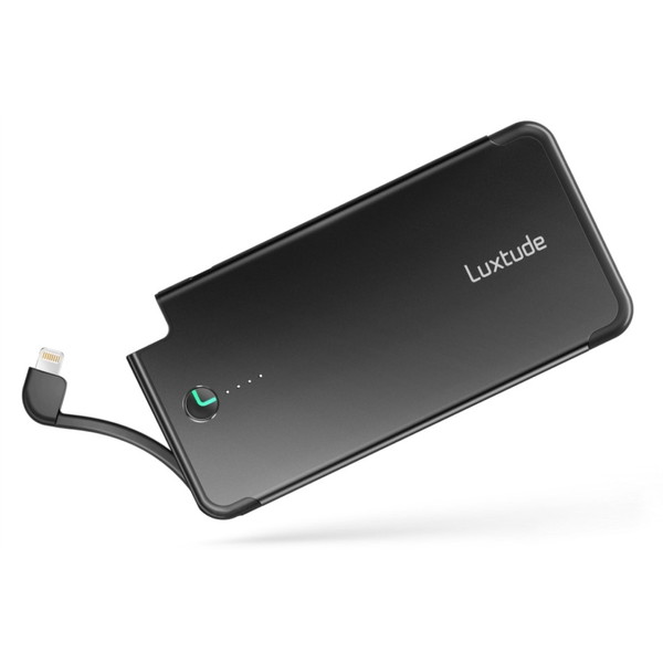 Luxtude モバイルバッテリー 5000mAh ブラック ET50L-B