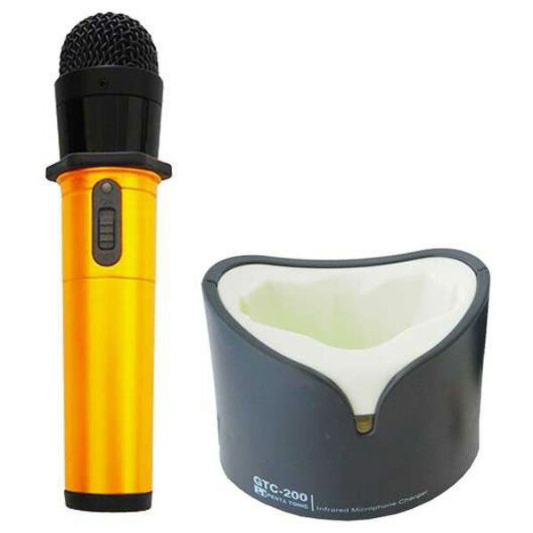 PENTATONIC カラオケマイク充電器セット ゴールド GTM200セツトゴ-ルド