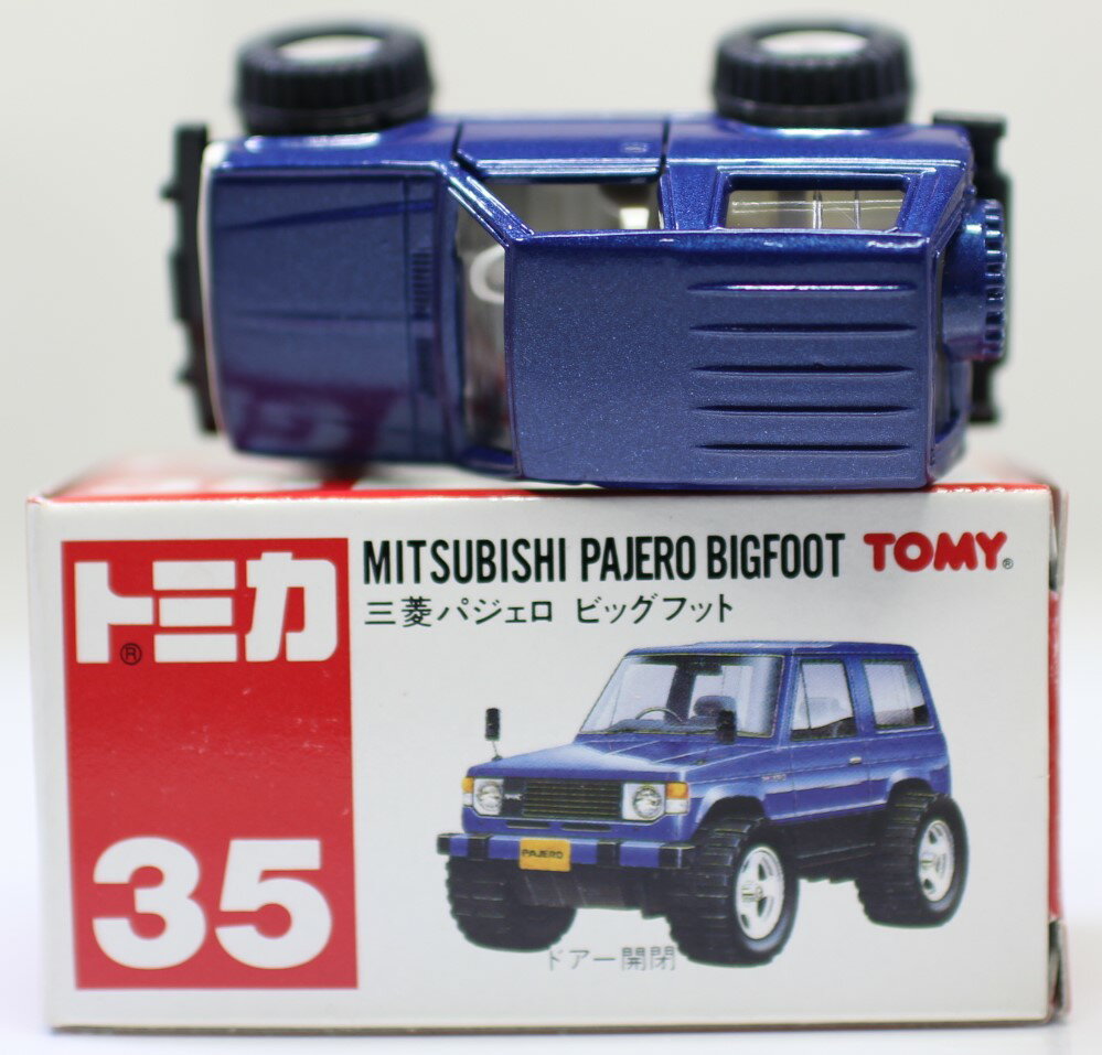 楽天市場】タカラトミー トミカ 35 三菱 パジェロ ビックフット | 価格