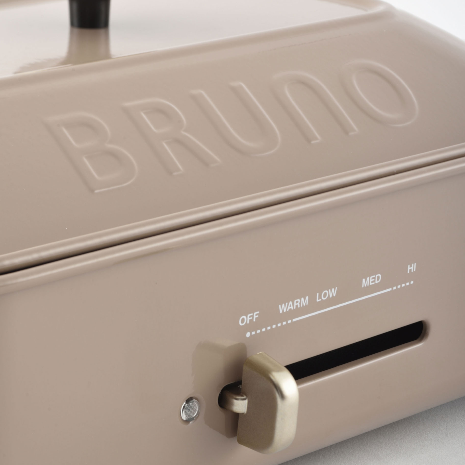 楽天市場】BRUNO BRUNO コンパクトホットプレート サンドベージュ