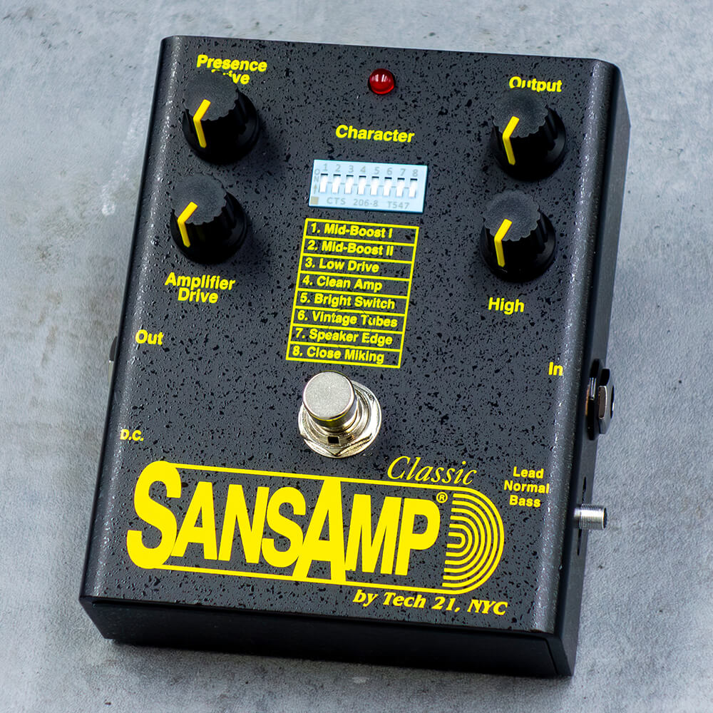 楽天市場】TECH21/SansAmp エフェクター red ripper レッド・リッパー
