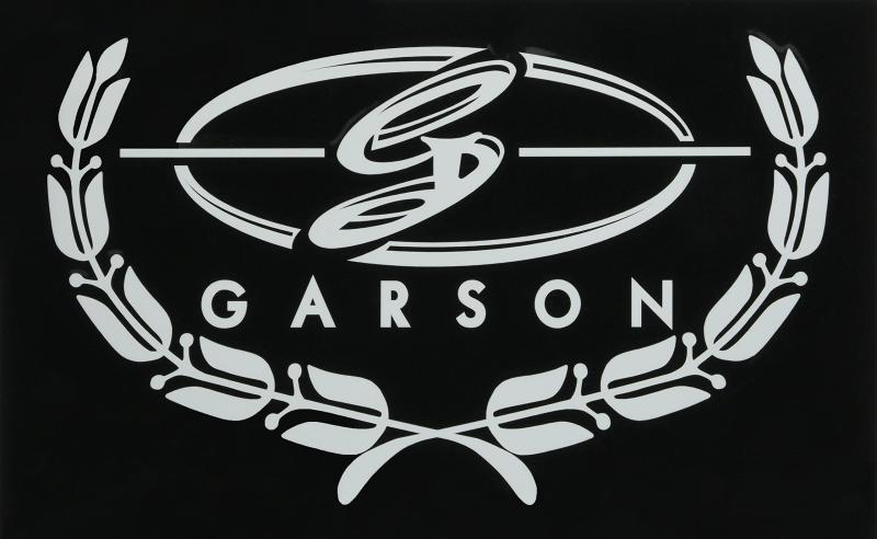 garson ギャルソンd.a.d ギャルソンプレミアムステッカー サイズl st001-03