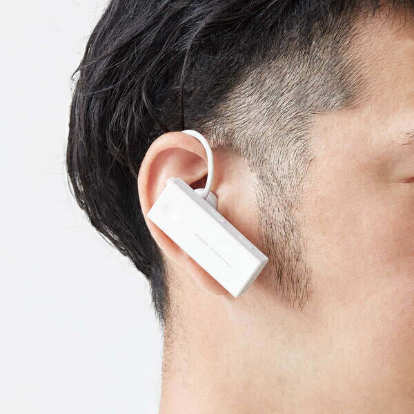 ELECOM 防水Bluetoothヘッドセット LBT-HSC10WPMPWH
