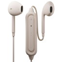 PGA Bluetoothイヤホン インナーイヤー型 Premium Style ベージュ PG-BTE12IE5BE