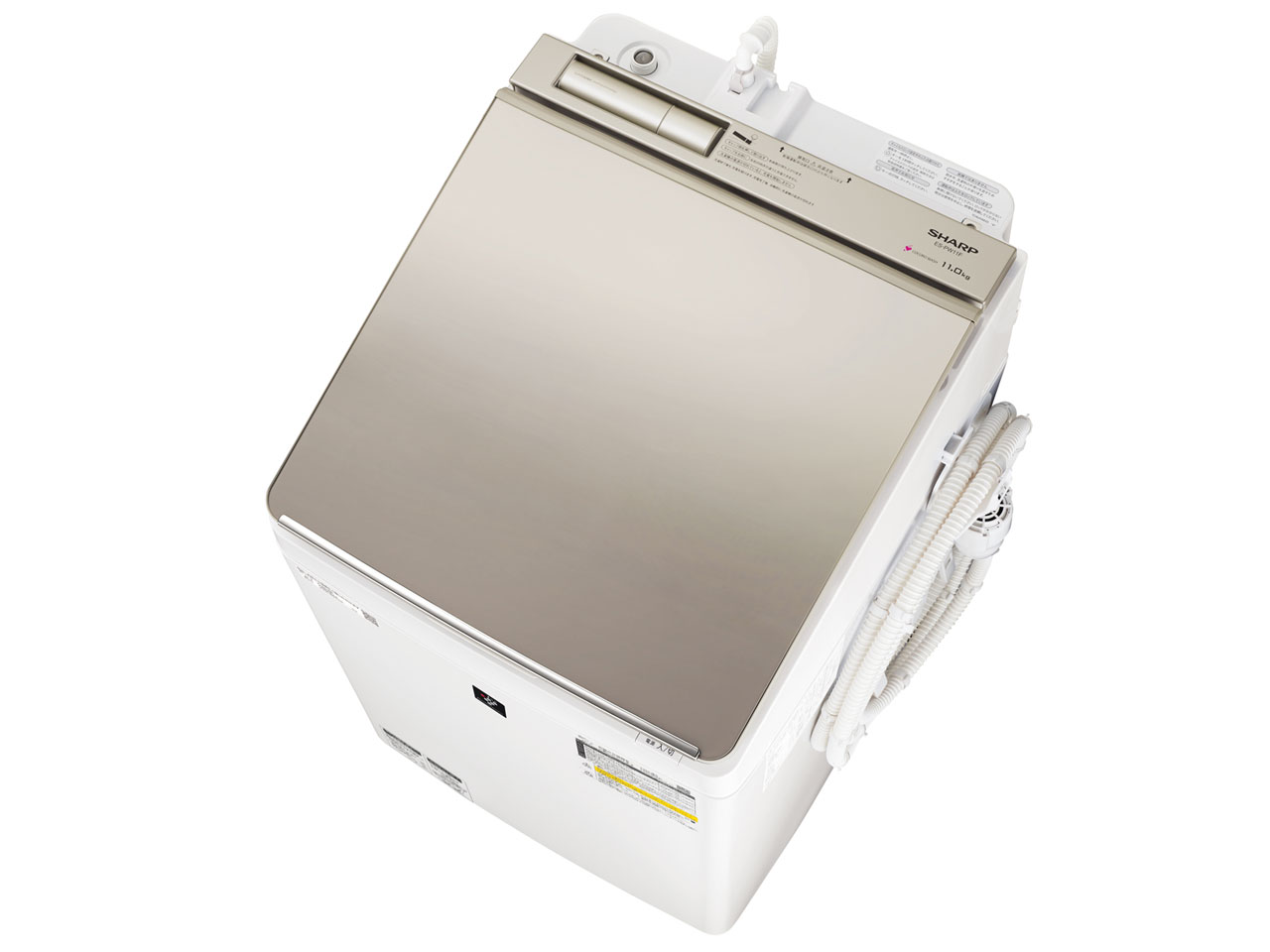 楽天市場】シャープ SHARP 縦型乾燥洗濯機 ES-PX8F-W | 価格比較