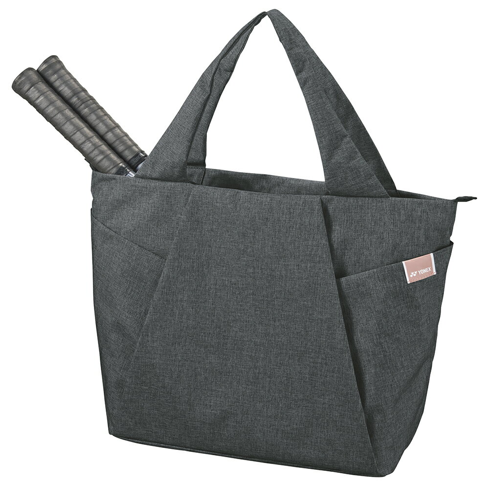 楽天市場】ヨネックス トートバッグ カラー：ブラック×グレー #BAG2061