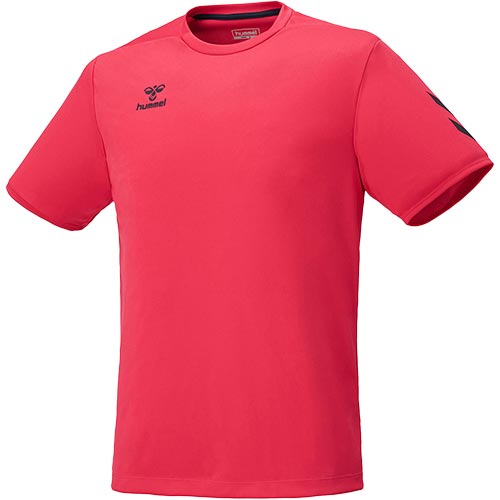 ヒュンメル hummel メンズ レディース サッカー ベーシックTシャツ Sピンク HAY2119 24