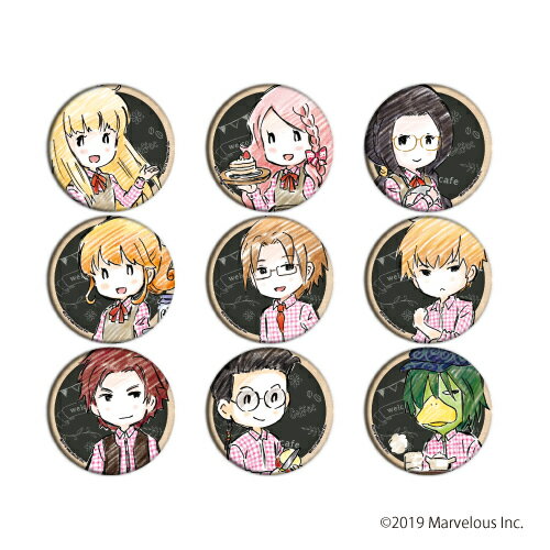 貴重　ラン 牧場物語 再会のミネラルタウン 缶バッジ グラフアート 楽天市場】A3 缶バッジ 牧場物語 再会のミネラルタウン 06