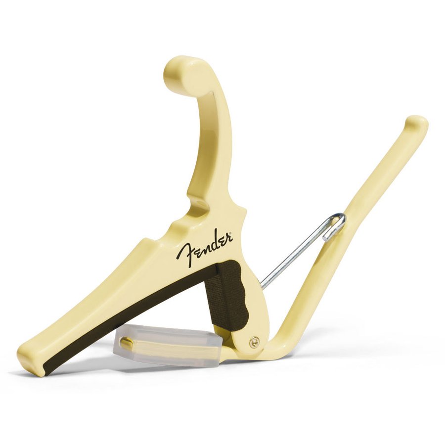 カイザー エレキギター用カポタスト オリンピックホワイト KGEFOWA/OLYMPICWH Fender×Kyser Quick-Change Electric Guitar Capo