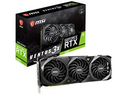 MSI GEFORCE グラフィックボード GEFORCE RTX 3080 VENTUS 3X 10G