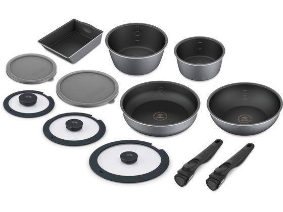 フライパンセット IH対応 ガス ih アイリスオーヤマ フライパン セット 26cm 鍋 おしゃれ 12点セット DCI-S12S 新生活 プレゼント