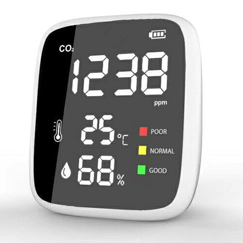 楽天市場】日本精機 CO2Lamp CO2センサー 白 二酸化炭素測定器・濃度計