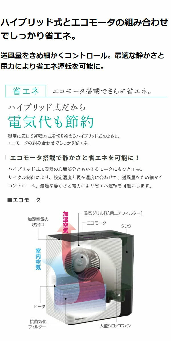 楽天市場】ダイニチ工業 DAINICHI 加湿器 サンドホワイト HD-LX1221(W
