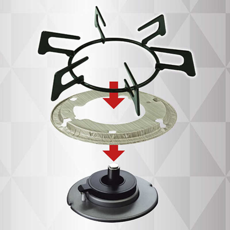 バーナーリングカバー ベージュ 5枚