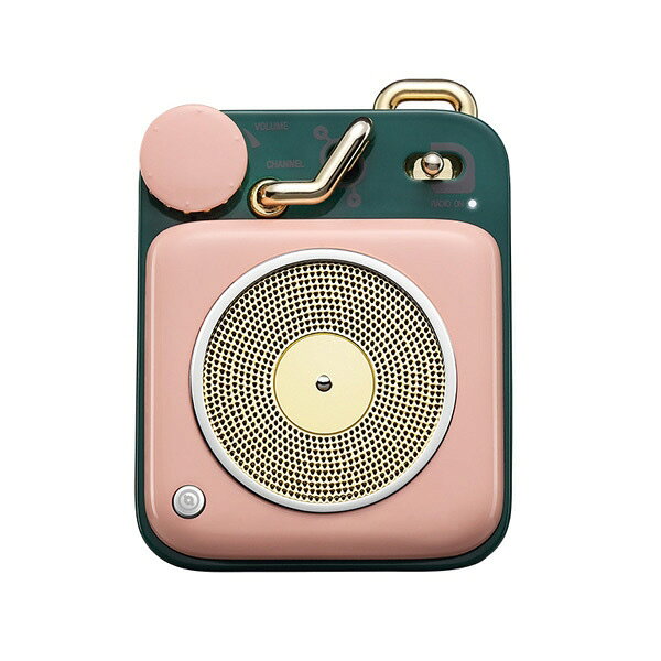 MUZEN Bluetoothスピーカー BUTTON SAKURA PINK