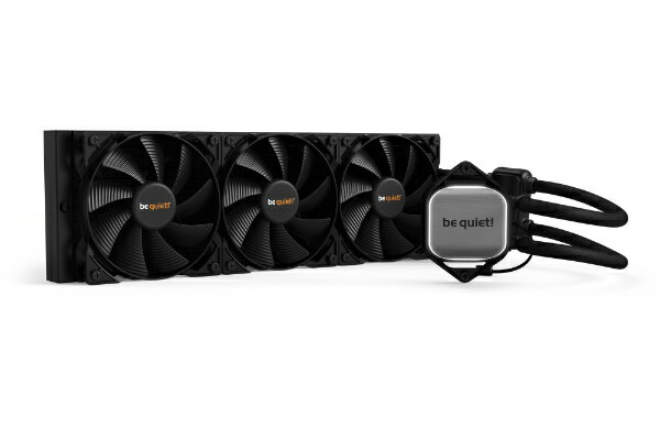 be quiet!｜ビー・クワイエット 水冷CPUクーラー 120mmファンx3 LGA1700/1200/2066/1150/1151/1155/ 2011 -3 Square ILM・AM4/AM5 PURE LOOP 360mm BW008