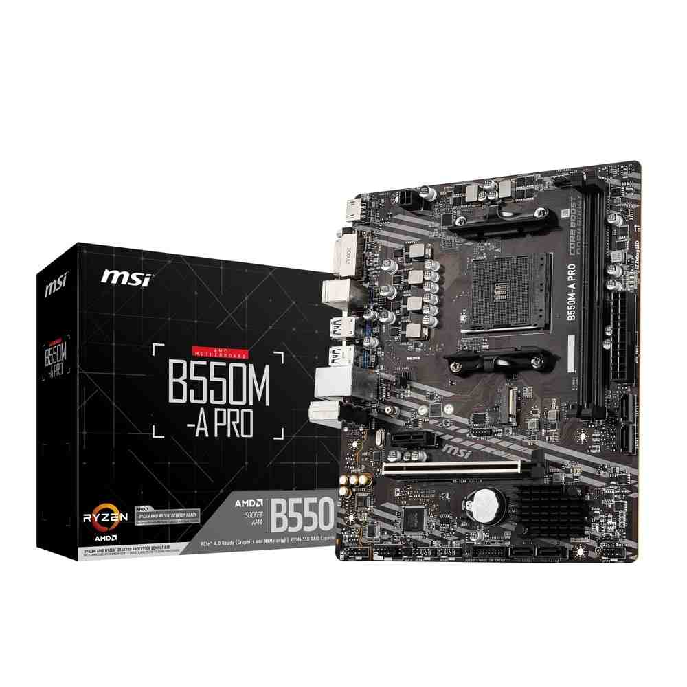 MSI マザーボード B550M-A PRO