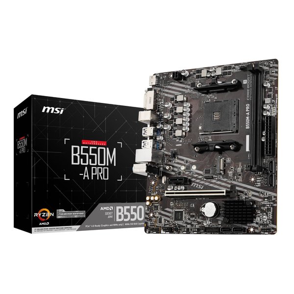 MSI マザーボード B550M-A PRO