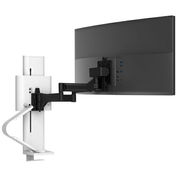 エルゴトロンジャパン｜ergotron エルゴトロン TRACE Monitor Mount、Bright White 45－630－216 45630216