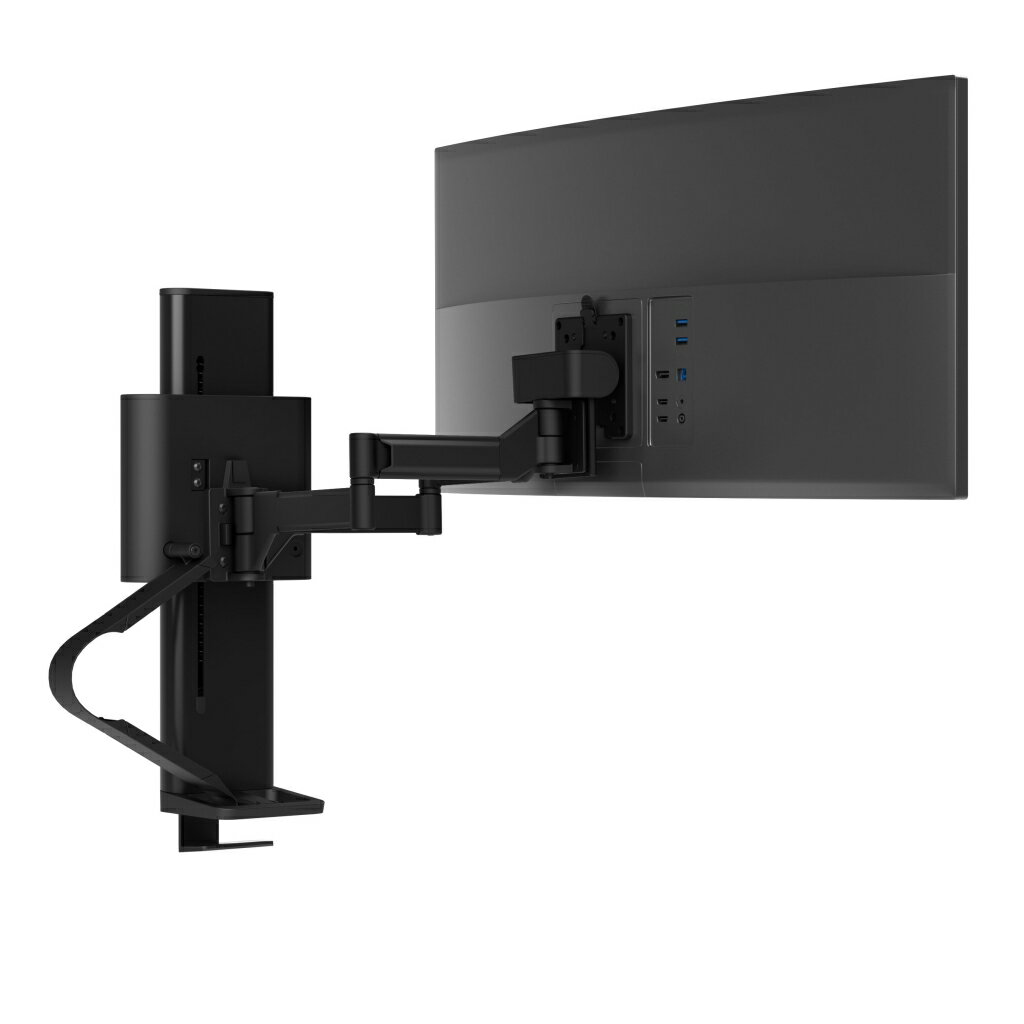 Ergotron TRACE Monitor Tischhalterung, schwarz 45-630-224