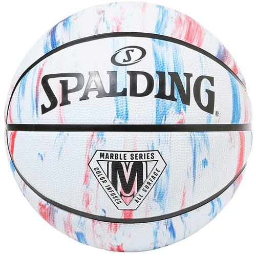 スポルディング バスケットボール マーブル 5号球 トリコロール SPD-84416Z SPALDING