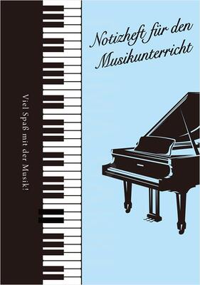 ピアノ 楽譜 | レッスンノート/ブラック＆ブルー