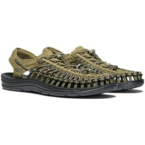 KEEN メンズ サンダル ユニーク UNEEK ダークオリーブ/ブラック 1023381