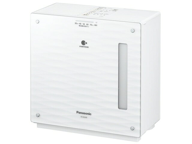 Panasonic ナノイー搭載気化式加湿器 ミスティホワイト FE-KXU05-W