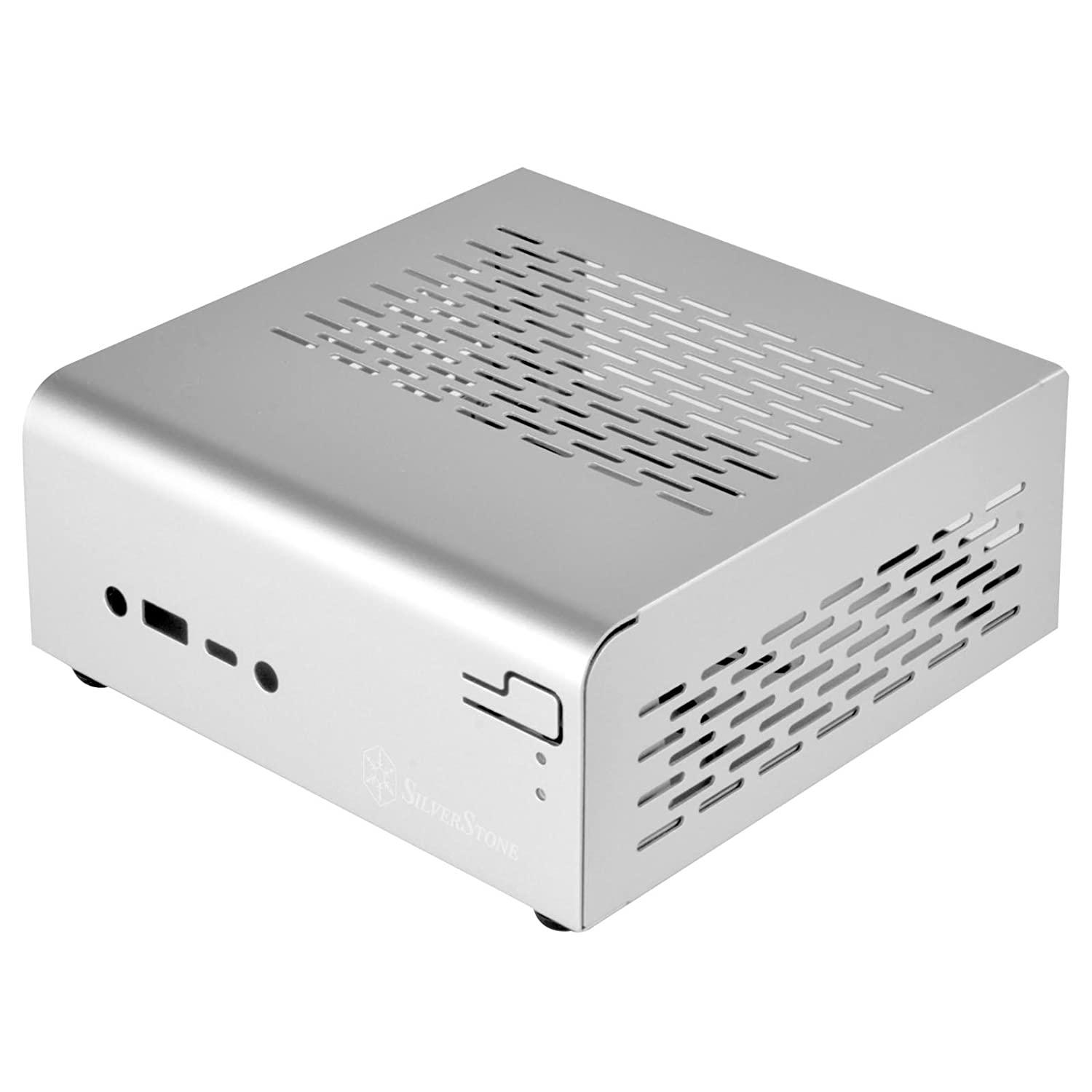 楽天市場】SSTGD06B SilverStone MicroATX HTPCケース Grandia
