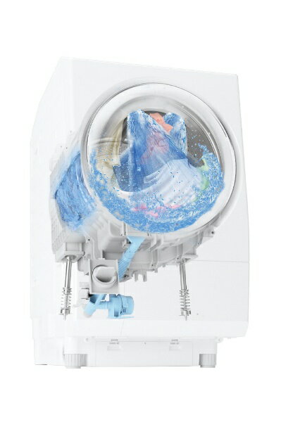 TOSHIBA ドラム式洗濯乾燥機 ZABOON グランホワイト TW-127XP1L(W)