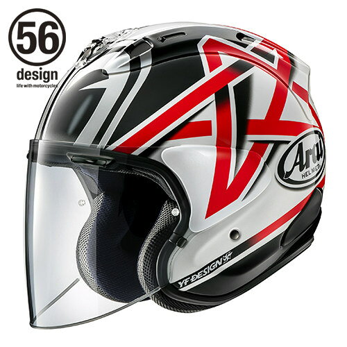 楽天市場】アライヘルメット 56デザイン ジェットヘルメット Arai x