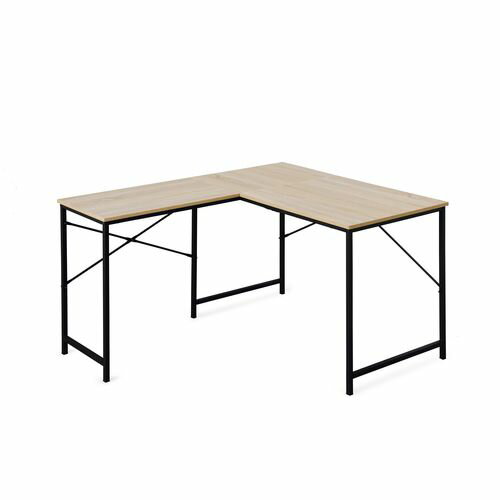 アイリスオーヤマ IRIS L型デスク ライトナチュラル/ブラック LDK-1311