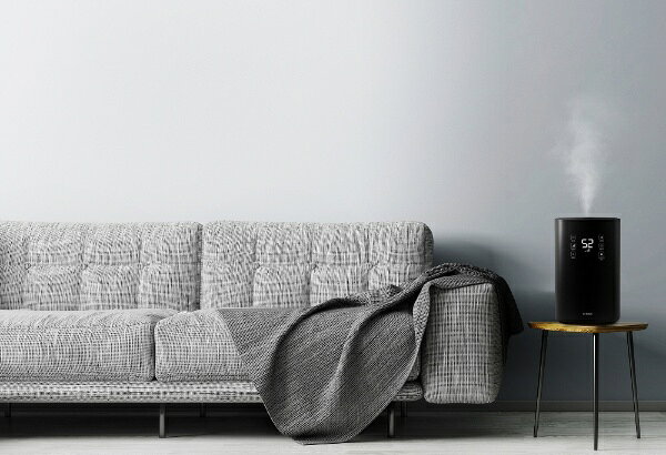 楽天市場】アイリスオーヤマ IRIS 上給水ハイブリッド加湿器 ブラック