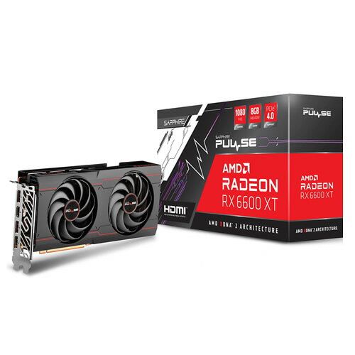 SAPPHIRE グラフィックボード PULSE Radeon RX 6600 XT GAMING OC 8G GDDR6